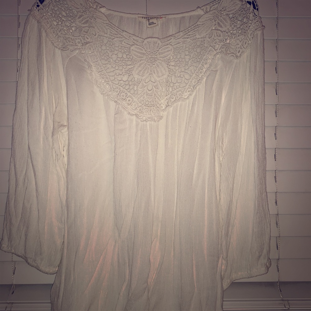 Ivory blouse